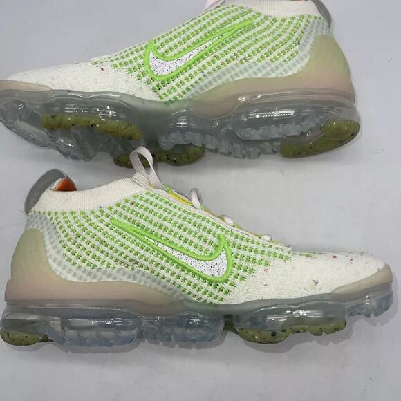 Nike Wmns Air VaporMax 2021 FK Flyknit White-Pearl Pink-Sail Sz 7 (FD0871-100) - Picture 5 of 7
